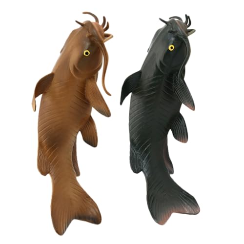 Toddmomy 2 Stück Simuliertes Welsmodell für kinderzimmer Fisch Modell Interaktive Tiermodell gefälschte Fischspielzeuge Fisch-Requisite PVC Toddmomy 2 Stück Simuliertes Welsmodell für kinderzimmer Fisch Modell Interaktive Tiermodell gefälschte Fischspielzeuge Fisch-Requisite PVC von Toddmomy