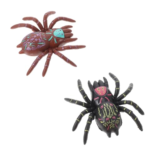 Toddmomy 2stücke Realistische Spinnen Für Halloween Party-streiche Mit Flexiblen Materialien Für von Toddmomy