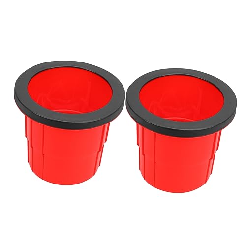Toddmomy 2 Stück Stelzen für Balance Training rutschfeste Outdoor Spielzeuge für Mädchen für Garten und Spielplatz Rot von Toddmomy