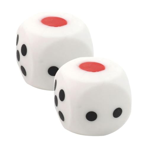 Toddmomy 2 Stück Stressabbau Würfel Tragbares Elastisches Würfelförmiges Anxiety Decompressionsspielzeug Handliches Zappelspielzeug für Party und Stressreduktion von Toddmomy