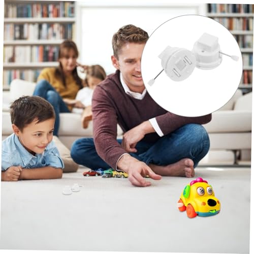 Toddmomy 2 Stück Teiliges Aufziehmechanismus für DIY Bastelzubehör Handbetriebenes Geeignet für Lauf Drehbewegungen bei Spielzeugrobotern von Toddmomy