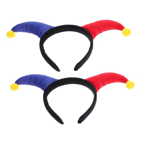 Toddmomy 2 Stück Teiliges Clown Haarband Leichtes Halloween Festival Stirnband mit Kreativem Design Charmante Party Kopfbedeckung für Karneval und Kostüme Toddmomy 2 Stück Teiliges Clown Haarband Leichtes Halloween Festival Stirnband mit Kreativem Design Charmante Party Kopfbedeckung für Karneval und Kostüme von Toddmomy