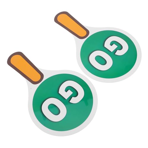 Toddmomy 2 Stück Teiliges Doppelseitiges Verkehrszeichen aus Wasserfestem mit Handgriff Robust und Leicht für Verkehrserziehung Schulspiele und im Innen und Außenbereich Toddmomy 2 Stück Teiliges Doppelseitiges Verkehrszeichen aus Wasserfestem mit Handgriff Robust und Leicht für Verkehrserziehung Schulspiele und im Innen und Außenbereich von Toddmomy