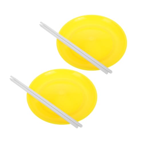 Toddmomy 2 Stück Teiliges Jonglier-Set mit Stäben Kunststoff-jonglierplatten für Balance und Stabile Zirkusvorführungen Geeignet für Erwachsene Party und Bühnenauftritte Toddmomy 2 Stück Teiliges Jonglier-Set mit Stäben Kunststoff-jonglierplatten für Balance und Stabile Zirkusvorführungen Geeignet für Erwachsene Party und Bühnenauftritte von Toddmomy