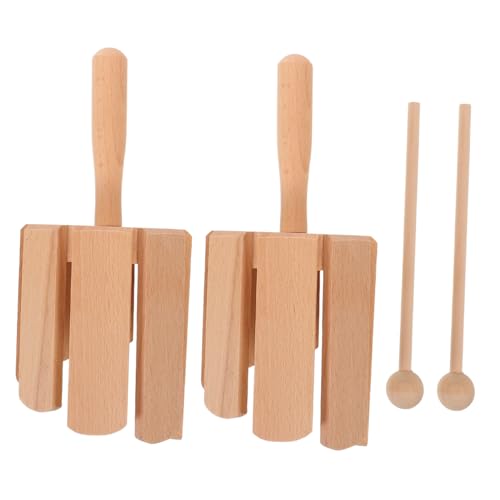 Toddmomy 2 Stück Teiliges Orff Percussion aus Holz Rhythmusinstrument mit Schlägel Vielseitiges Junge Mädchen-Musikinstrument für Frühkindliche Montessori-musikförderung und Spielerisches Toddmomy 2 Stück Teiliges Orff Percussion aus Holz Rhythmusinstrument mit Schlägel Vielseitiges Junge Mädchen-Musikinstrument für Frühkindliche Montessori-musikförderung und Spielerisches von Toddmomy