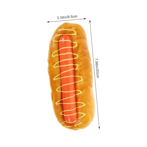 Toddmomy 2 Stück Teiliges PU Burger Modell Realistische Nachbildung Farbenfrohes Fake Food Deko Restaurant Küchenparty Fotorequisite Langlebig Flexibel Toddmomy 2 Stück Teiliges PU Burger Modell Realistische Nachbildung Farbenfrohes Fake Food Deko Restaurant Küchenparty Fotorequisite Langlebig Flexibel von Toddmomy