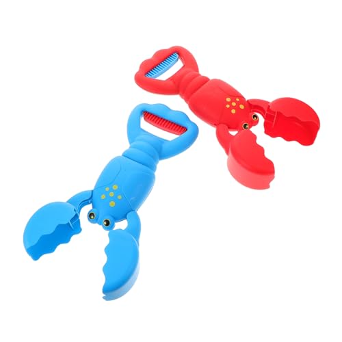 Toddmomy 2 Stück Teiliges Plastik Strandspielzeug Lobster Greifer Sand und Schneespielzeug für Outdoor Sandbagger Sommer Bagger mit Krallendesign Rot Blau Toddmomy 2 Stück Teiliges Plastik Strandspielzeug Lobster Greifer Sand und Schneespielzeug für Outdoor Sandbagger Sommer Bagger mit Krallendesign Rot Blau von Toddmomy