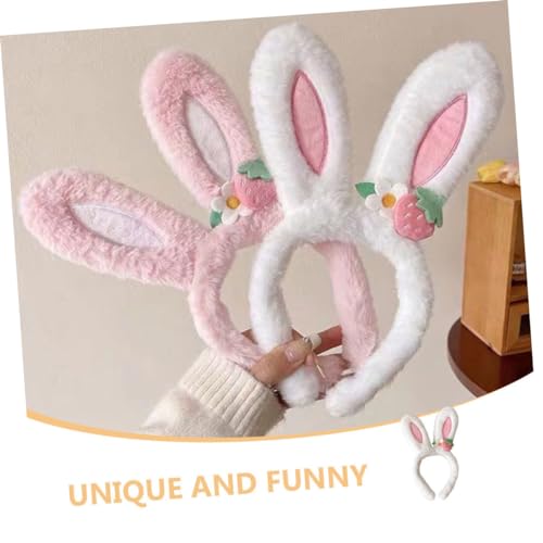 Toddmomy 2 Stück Teiliges Plüsch hasenohren Haarreif Weicher Stirnband Kopfschmuck für Mädchen Bequemes Formstabiles Accessoire für Party Cosplay und Alltag Foto requisit und Geschenk Toddmomy 2 Stück Teiliges Plüsch hasenohren Haarreif Weicher Stirnband Kopfschmuck für Mädchen Bequemes Formstabiles Accessoire für Party Cosplay und Alltag Foto requisit und Geschenk von Toddmomy