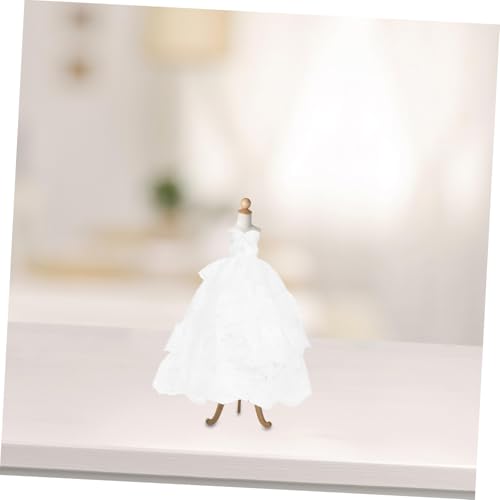 Toddmomy 2 Stück Teiliges Puppenbrautkleid Handgefertigte Spitzenkleider in Schwarz und Weiß Charmantes Hochzeitskleid für Puppen Sammlerfiguren Spielzeugzubehör Langlebig und Vielseitig Toddmomy 2 Stück Teiliges Puppenbrautkleid Handgefertigte Spitzenkleider in Schwarz und Weiß Charmantes Hochzeitskleid für Puppen Sammlerfiguren Spielzeugzubehör Langlebig und Vielseitig von Toddmomy