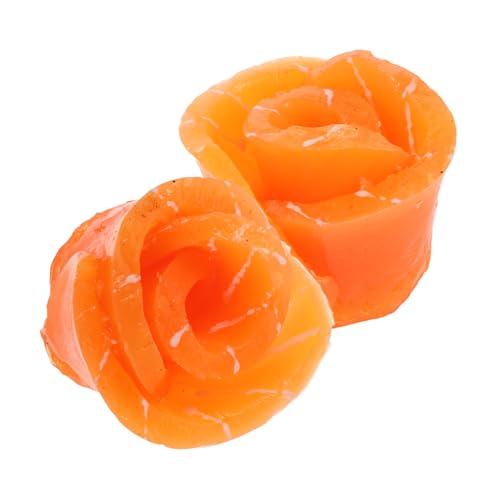 Toddmomy 2 Stück Teiliges Realistische Fisch-attrappen aus Langlebigem Material Detailgetreue Künstliche Fischscheiben für Japanische Küche als Food Display Models Restaurant-deko und von Toddmomy