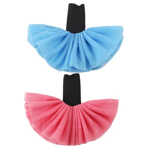 Toddmomy 2 Stück Teiliges Wiederverwendbares Puppenkleid aus Kompakte Waschbare Ballettkleider in Rosa und Blau Dekorative Prinzessin Puppen Outfits für Anziehen Toddmomy 2 Stück Teiliges Wiederverwendbares Puppenkleid aus Kompakte Waschbare Ballettkleider in Rosa und Blau Dekorative Prinzessin Puppen Outfits für Anziehen von Toddmomy