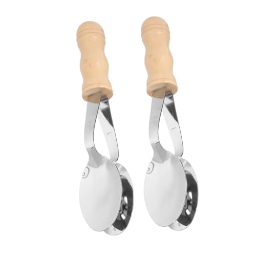 Toddmomy 2 Stück Traditionelles Percussion Instrument mit Leichtes Handliches Instrument für Anfänger für Partys von Toddmomy