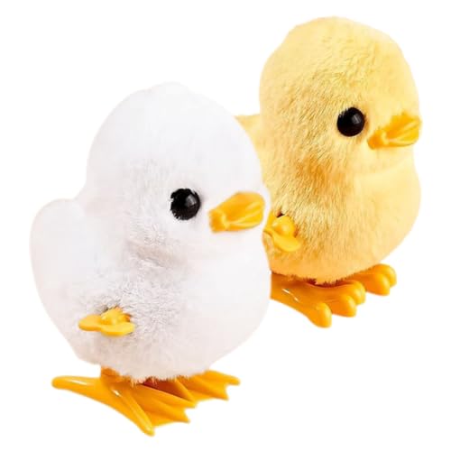 Toddmomy 2 Stück Uhrwerk Plüsch Küken Aufzieh Tierspielzeug Angstlinderungsspielzeug Simulation Aufziehspielzeug Cartoon Aufziehspielzeug Tierspielzeug Tierdesign Toddmomy 2 Stück Uhrwerk Plüsch Küken Aufzieh Tierspielzeug Angstlinderungsspielzeug Simulation Aufziehspielzeug Cartoon Aufziehspielzeug Tierspielzeug Tierdesign von Toddmomy