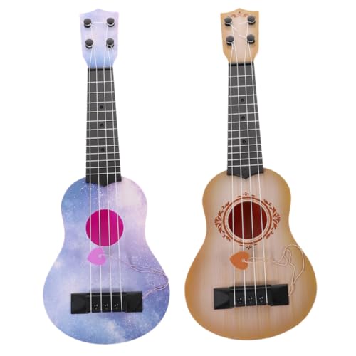 Toddmomy 2 Stück Ukulele Kleines Musikinstrument Pädagogische Gitarre Bunte Realistische Simulation für Anfänger und Geburtstags und Partyspaß Toddmomy 2 Stück Ukulele Kleines Musikinstrument Pädagogische Gitarre Bunte Realistische Simulation für Anfänger und Geburtstags und Partyspaß von Toddmomy