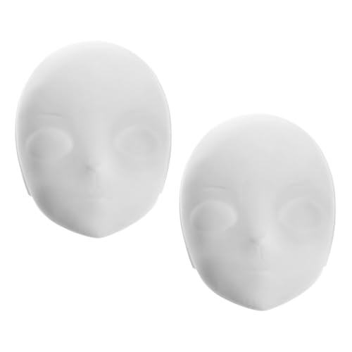 Toddmomy 2 Stück Weiße PVC Masken Bemalbar Leichte Gesichtsmasken mit Präziser Verarbeitung Anpassbare für DIY Halloween Cosplay Karneval und Kreative Kunstprojekte Toddmomy 2 Stück Weiße PVC Masken Bemalbar Leichte Gesichtsmasken mit Präziser Verarbeitung Anpassbare für DIY Halloween Cosplay Karneval und Kreative Kunstprojekte von Toddmomy
