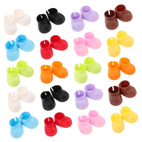 Toddmomy 20 Paar Mini Schuhe Miniatur Stiefel Puppenkostüm Schuhe Aus Kunststoff Miniatur Stiefel Mini Booties Fingerpuppen Schuhe Für 10–15 cm Große Puppen Zum Anziehen Toddmomy 20 Paar Mini Schuhe Miniatur Stiefel Puppenkostüm Schuhe Aus Kunststoff Miniatur Stiefel Mini Booties Fingerpuppen Schuhe Für 10–15 cm Große Puppen Zum Anziehen von Toddmomy