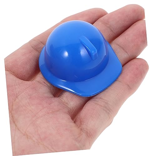 Toddmomy 20 Stck Teiliges Miniatur Bauhelme aus Kunststoff Langlebige Mini Puppenhelme Glatte Oberfläche Sichere und Praktische Mini Spielzeughelme für Puppenkleidung und Kreative von Toddmomy