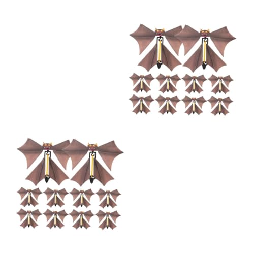 Toddmomy 20 Stck. Magische Requisiten Fledermaus-Requisite Fliegende Fledermaus Fledermausspielzeug Zufällige Farbe von Toddmomy