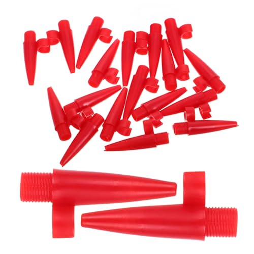 Toddmomy 20 Stück Aufblasdüsen Luftkompressor Adapter Luftpumpen Zubehör Luftdüse Für Luftkompressor Presta Ventil Adapter Düsen Für Luftpumpe Luftkompressor Zubehör Roter von Toddmomy