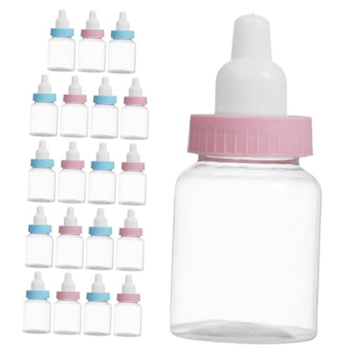 Toddmomy 20 Stück Babyflasche Süßigkeitenboxen Transparente Mini Plastikflaschen für Babyparty und Dekoration Blau Beliebte für Kindergeburtstage Toddmomy 20 Stück Babyflasche Süßigkeitenboxen Transparente Mini Plastikflaschen für Babyparty und Dekoration Blau Beliebte für Kindergeburtstage von Toddmomy