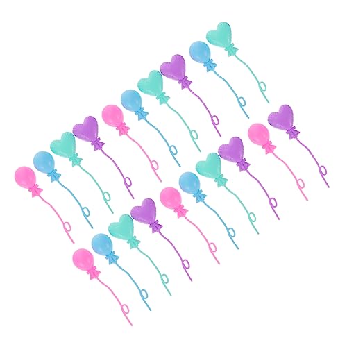 Toddmomy 20 Stück Ballonspielzeugzubehör luftballons Feengarten Ballon Feenballon Ballondekore selber machen dekorativer Luftballon Mini -Artikel Mini-Ballon Plastik von Toddmomy