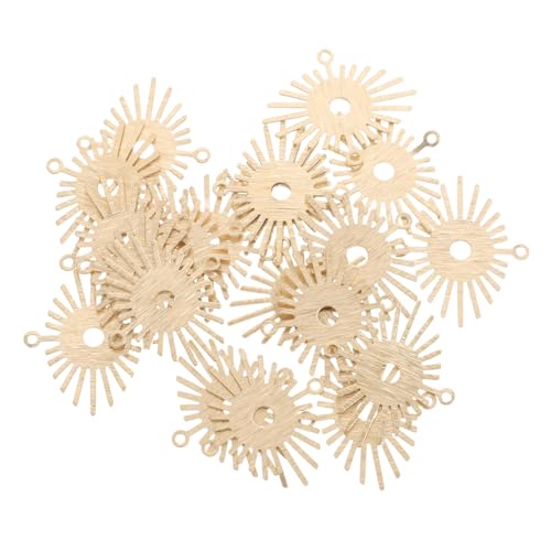 Toddmomy 20 Stück DIY Sonnenblumen-anhänger-verbinder Zur Schmuckherstellung, Sonnenförmige Ohrhänger, Blumen-Charms Für Armbänder, Hohle Anhänger, Vintage-Blumen-Charms Toddmomy 20 Stück DIY Sonnenblumen-anhänger-verbinder Zur Schmuckherstellung, Sonnenförmige Ohrhänger, Blumen-Charms Für Armbänder, Hohle Anhänger, Vintage-Blumen-Charms von Toddmomy