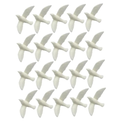 Toddmomy 20 Stück Kleines weißes Taubenmodell Kleinkinder Mini Ornamente Figur winzig Puppenhausvögel Kinderspielzeug Puppenhausspielzeug Mikrolandschaftsspielzeug Harz Toddmomy 20 Stück Kleines weißes Taubenmodell Kleinkinder Mini Ornamente Figur winzig Puppenhausvögel Kinderspielzeug Puppenhausspielzeug Mikrolandschaftsspielzeug Harz von Toddmomy