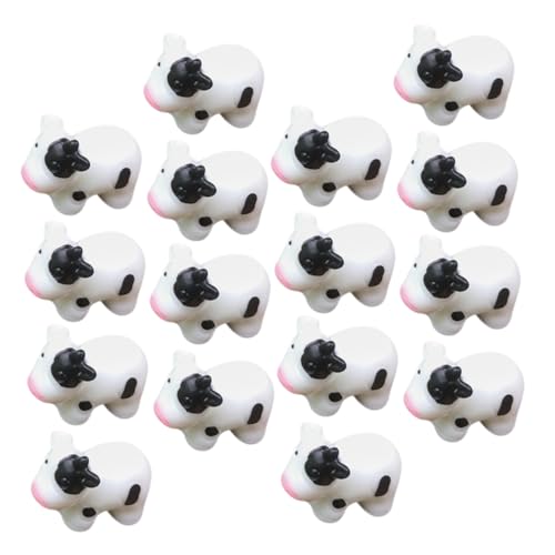 Toddmomy 20 Stück Mikro Landschaftsornament Kuh Kuchendekorationen Miniatur Kühe Mini Bauernhoffiguren Kuh Cupcake Topper Mini Tierfiguren Bauernhof Geburtstagsparty Zubehör von Toddmomy