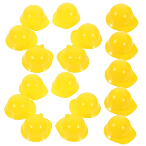 Toddmomy 20 Stück Mini Bauarbeiterhelme Puppenzubehör Miniatur Helm Modell Gelb Robustes Partydekoration Halloween Haustierhut Toddmomy 20 Stück Mini Bauarbeiterhelme Puppenzubehör Miniatur Helm Modell Gelb Robustes Partydekoration Halloween Haustierhut von Toddmomy