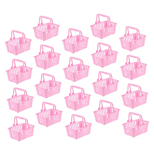 Toddmomy 20stücke Mini Einkaufswagen Für Mini Einkaufskörbe Spielzeug Für Rollenspiele Im Supermarkt Für Jährige Zubehör Für Puppen Und Kaufladen von Toddmomy