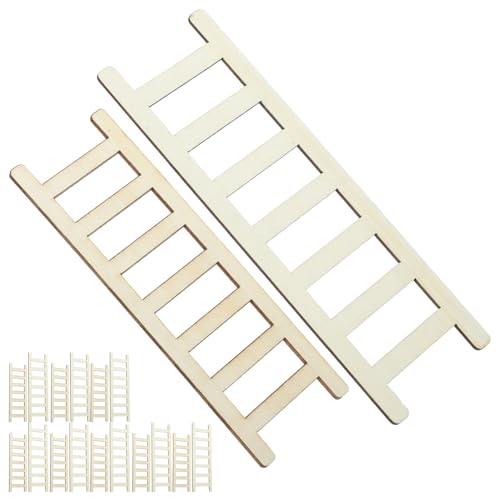 Toddmomy 20 Stück Miniatur Holzleiter DIY Miniature Ladder für Puppenhaus Dekoration Miniatur Landschaftsleiter für Kreative Gestaltung und Stilvolle Wohnräume Toddmomy 20 Stück Miniatur Holzleiter DIY Miniature Ladder für Puppenhaus Dekoration Miniatur Landschaftsleiter für Kreative Gestaltung und Stilvolle Wohnräume von Toddmomy