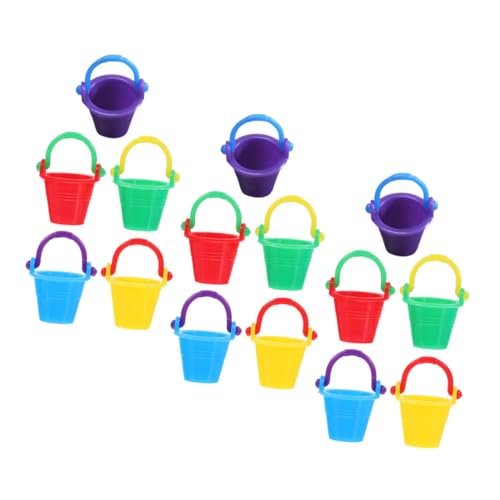 Toddmomy 20 Stück Plastikeimer für Puppenhaus Strandaccessoires für Kreatives und DIY Projekte Blau Rot Grün Gelb Toddmomy 20 Stück Plastikeimer für Puppenhaus Strandaccessoires für Kreatives und DIY Projekte Blau Rot Grün Gelb von Toddmomy