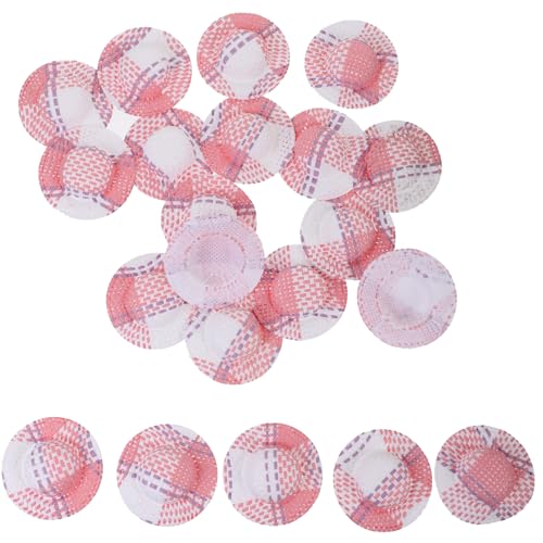 Toddmomy 20 Stück Puppe Strohhut winzig bunt Party Basteln Mini-Strickmützen Foto -Prop -Zubehör Puppenhaus-Webhut-Ornament Kleiner Hut DIY stütze Puppe Haustier Hut Stoff Toddmomy 20 Stück Puppe Strohhut winzig bunt Party Basteln Mini-Strickmützen Foto -Prop -Zubehör Puppenhaus-Webhut-Ornament Kleiner Hut DIY stütze Puppe Haustier Hut Stoff von Toddmomy