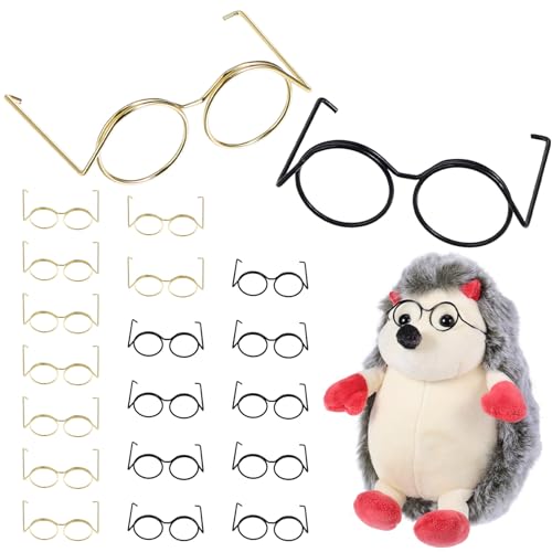 Toddmomy 20 Stück Puppen-Metalldraht-Randbrillen Mini-Puppenbrillen Puppen-Anziehbrillen Für Bastelpuppen Kostümzubehör Toddmomy 20 Stück Puppen-Metalldraht-Randbrillen Mini-Puppenbrillen Puppen-Anziehbrillen Für Bastelpuppen Kostümzubehör von Toddmomy