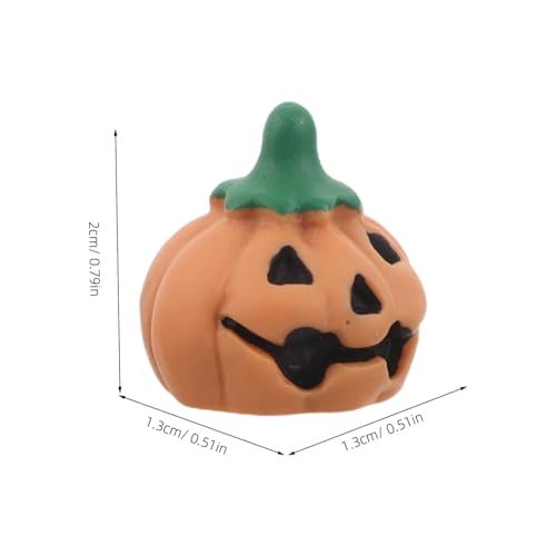 Toddmomy 20 Stück Puppenhaus Halloween Figuren Vielseitige Herbst Tischstreuung und Schalenfüller für DIY Bastelprojekte und Feengarten von Toddmomy