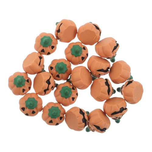 Toddmomy 20 Stück Puppenhaus Halloween Figuren Vielseitige Tisch Gartenornamente für Herbstliche Festtagsdekoration von Toddmomy