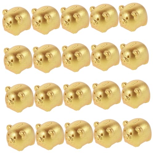 Toddmomy 20 Stück Puppenhausschwein kleine Puppenstubenmöbel Puppenhaus-Miniaturen kleine Möbelmodelle Puppenhaus winzige Möbel kleines Sparschwein Plastik Golden Toddmomy 20 Stück Puppenhausschwein kleine Puppenstubenmöbel Puppenhaus-Miniaturen kleine Möbelmodelle Puppenhaus winzige Möbel kleines Sparschwein Plastik Golden von Toddmomy