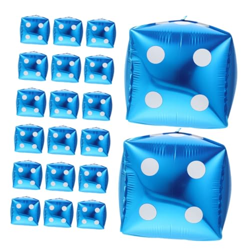 Toddmomy 20 Stück Quadratische Folienballons für Partys Aluminiumfolie Dekorationen für Gaming Nächte Geburtstagsfeiern und Festivals von Toddmomy