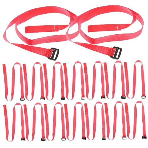Toddmomy 20 Stück Roller Zugseil Roller Kinderroller Roller Abschleppgurt Outdoor Roller Abschleppseil Abschleppgurt Praktisches Roller Abschleppseil Zugseil Für Roller Stoff Rot von Toddmomy