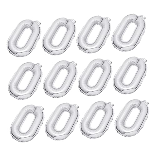 Toddmomy 20 Stück Silber Folienballons Party Dekoration Wiederverwendbar Geeignet für Geburtstagsfeiern Familien und Bars Kreative Foto Requisiten für Festliche Anlässe Toddmomy 20 Stück Silber Folienballons Party Dekoration Wiederverwendbar Geeignet für Geburtstagsfeiern Familien und Bars Kreative Foto Requisiten für Festliche Anlässe von Toddmomy