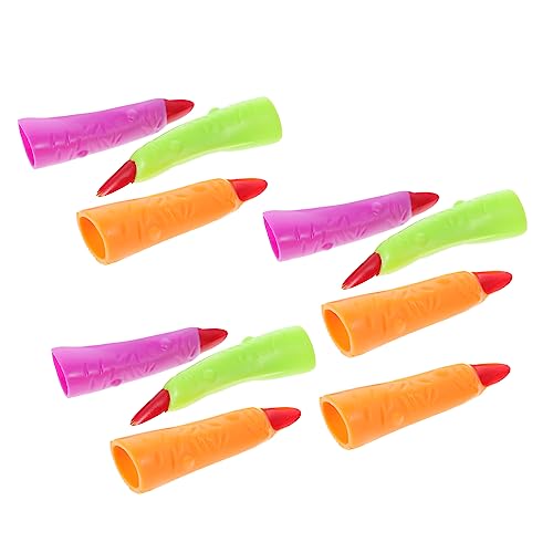 Toddmomy 20 Stück Teiliges Gruselige Falsche Nägel für Halloween DIY Fingerabdeckungen Zufälligen Farben für Parties und Scherze Zufällige Farbe Zufällige Farbe von Toddmomy