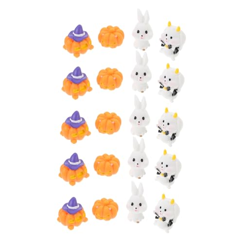 Toddmomy 20 Stück Teiliges Halloween Mini aus Resin Mikro Landschaftsdekoration mit Kürbis Geist und Besen Desktop Ornamente für Gruselige Halloween Party und Mini Szenengestaltung Toddmomy 20 Stück Teiliges Halloween Mini aus Resin Mikro Landschaftsdekoration mit Kürbis Geist und Besen Desktop Ornamente für Gruselige Halloween Party und Mini Szenengestaltung von Toddmomy