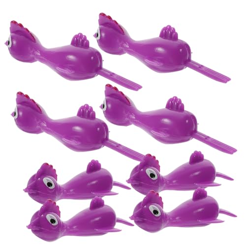 Toddmomy 20 Stücke Elastisches Huhn Spielzeug für Kinder Lustiges Party Fingerspielzeug Dehnbar Sicheres Vinyl Gag Spielzeug für Kindergeburtstage und Feiern von Toddmomy