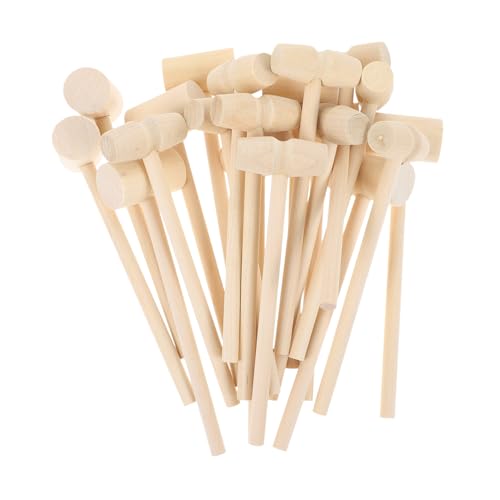 Toddmomy 20 Stück Teiliges Mini Holzhammer für Glatte Kanten Ergonomischer Griff Fördert Hand Auge koordination und Fingerfertigkeit zum Goldene Eier hämmern und Spielspaß Toddmomy 20 Stück Teiliges Mini Holzhammer für Glatte Kanten Ergonomischer Griff Fördert Hand Auge koordination und Fingerfertigkeit zum Goldene Eier hämmern und Spielspaß von Toddmomy