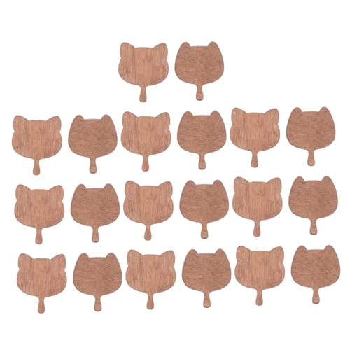Toddmomy 20stücke Miniatur-schneidebrett Aus Holz Für Puppenhaus-küchenzubehör Mini-spielküchen-Accessoires Puppenhaus-Dekoration Und Kreatives Spielen Für Junge Mädchen von Toddmomy