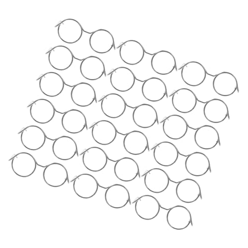 Toddmomy 20 Stück Teiliges Mini Puppenbrillen aus Metall Stilvolle Drahtfassung ohne Gläser Robuste Eyewear Requisiten für Puppenkostüme und DIY Bastelprojekte Toddmomy 20 Stück Teiliges Mini Puppenbrillen aus Metall Stilvolle Drahtfassung ohne Gläser Robuste Eyewear Requisiten für Puppenkostüme und DIY Bastelprojekte von Toddmomy
