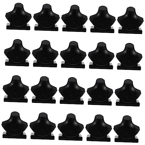 Toddmomy 20 Stück Teiliges Mini Schmuckständer für Puppenkette Stabiler Schmuckhalter aus Umweltfreundlichem Material Elegant Einfach als Puppenhaus Zubehör und Display Modell Toddmomy 20 Stück Teiliges Mini Schmuckständer für Puppenkette Stabiler Schmuckhalter aus Umweltfreundlichem Material Elegant Einfach als Puppenhaus Zubehör und Display Modell von Toddmomy