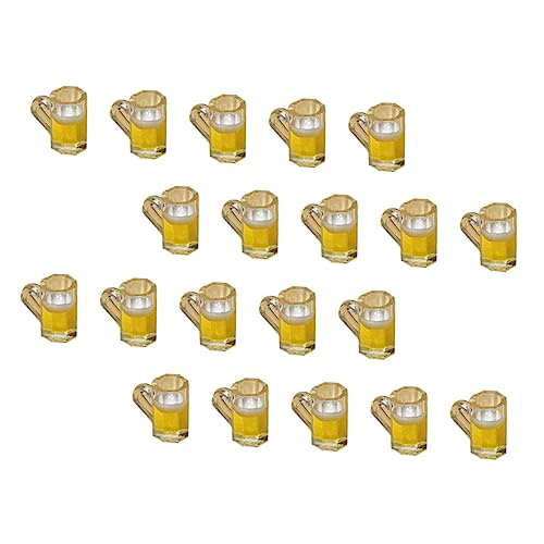 Toddmomy 20 Stück Teiliges Miniatur Bierkrüge aus Hochwertigem Resin Realistische Puppenhaus Accessoires Bunte Kleine Maßkrüge für Puppenhaus Dekoration und Rollenspiele Zufällige Farbe Toddmomy 20 Stück Teiliges Miniatur Bierkrüge aus Hochwertigem Resin Realistische Puppenhaus Accessoires Bunte Kleine Maßkrüge für Puppenhaus Dekoration und Rollenspiele Zufällige Farbe von Toddmomy