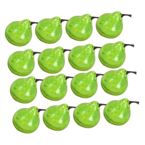 Toddmomy 20 Stück Teiliges Miniatur Birnen Modelle Realistisch Simulierte Künstliche Früchte Langlebige Dekoornamente für Wohnkultur Fotorequisiten und Obstladen Dekoration von Toddmomy