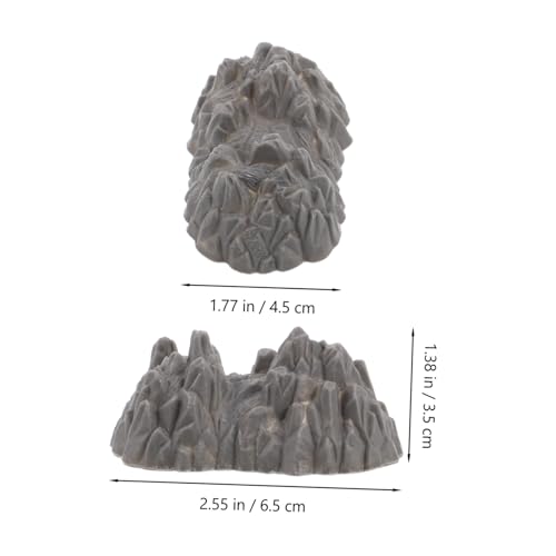 Toddmomy 20 Stück Teiliges Miniatur Felsen Kunststoff Mini Dekoration Mikro Garten Landschaftsornament für Heimschmuck und Bastelprojekte Toddmomy 20 Stück Teiliges Miniatur Felsen Kunststoff Mini Dekoration Mikro Garten Landschaftsornament für Heimschmuck und Bastelprojekte von Toddmomy